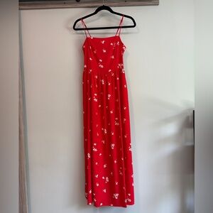 Goodthreads long, floral sun dress. Size XS.